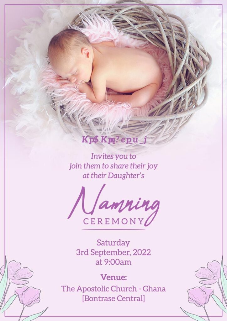 Naming Ceremony